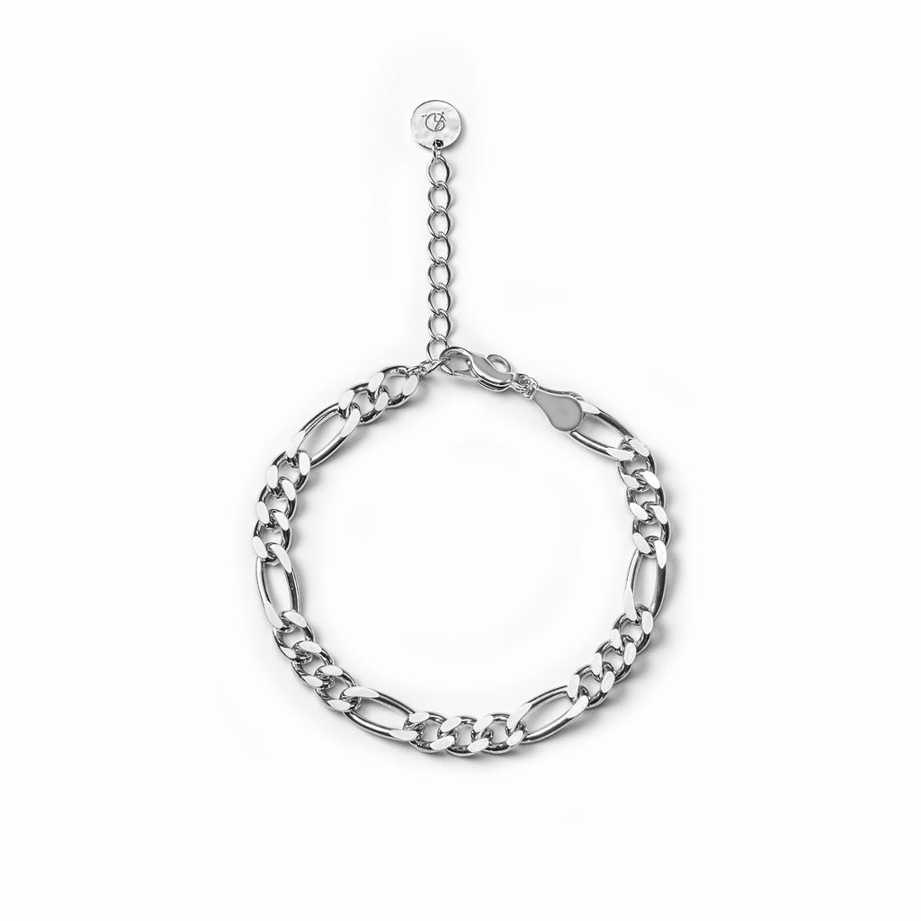 CH collection】フィガロチェーンブレスレット silver – h..Online Store