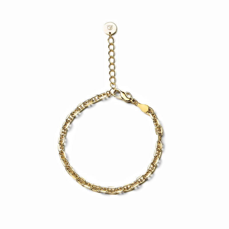 【CH collection】ロロマリーナチェーンブレスレット gold