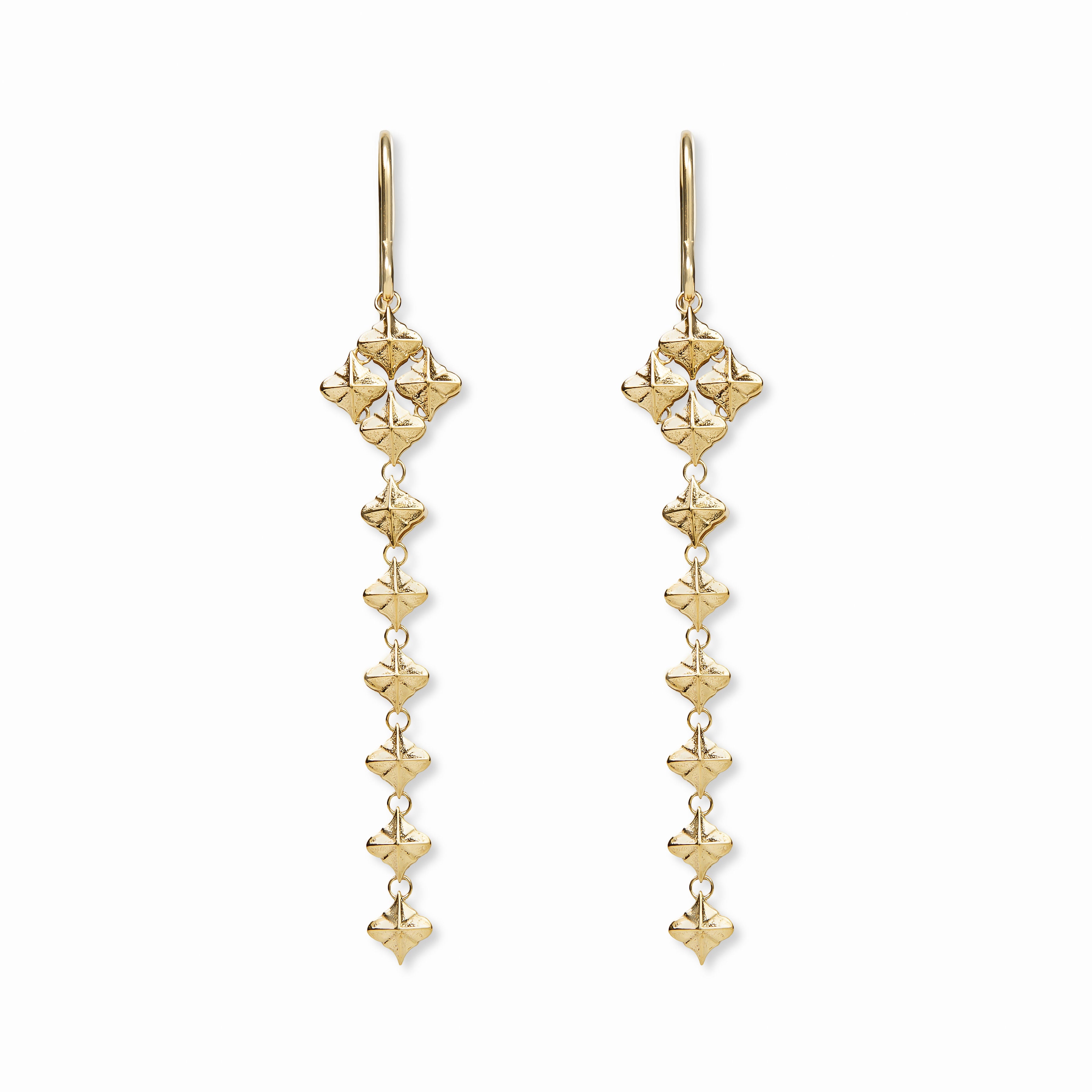 【riad】ロングモロッカンピアス gold