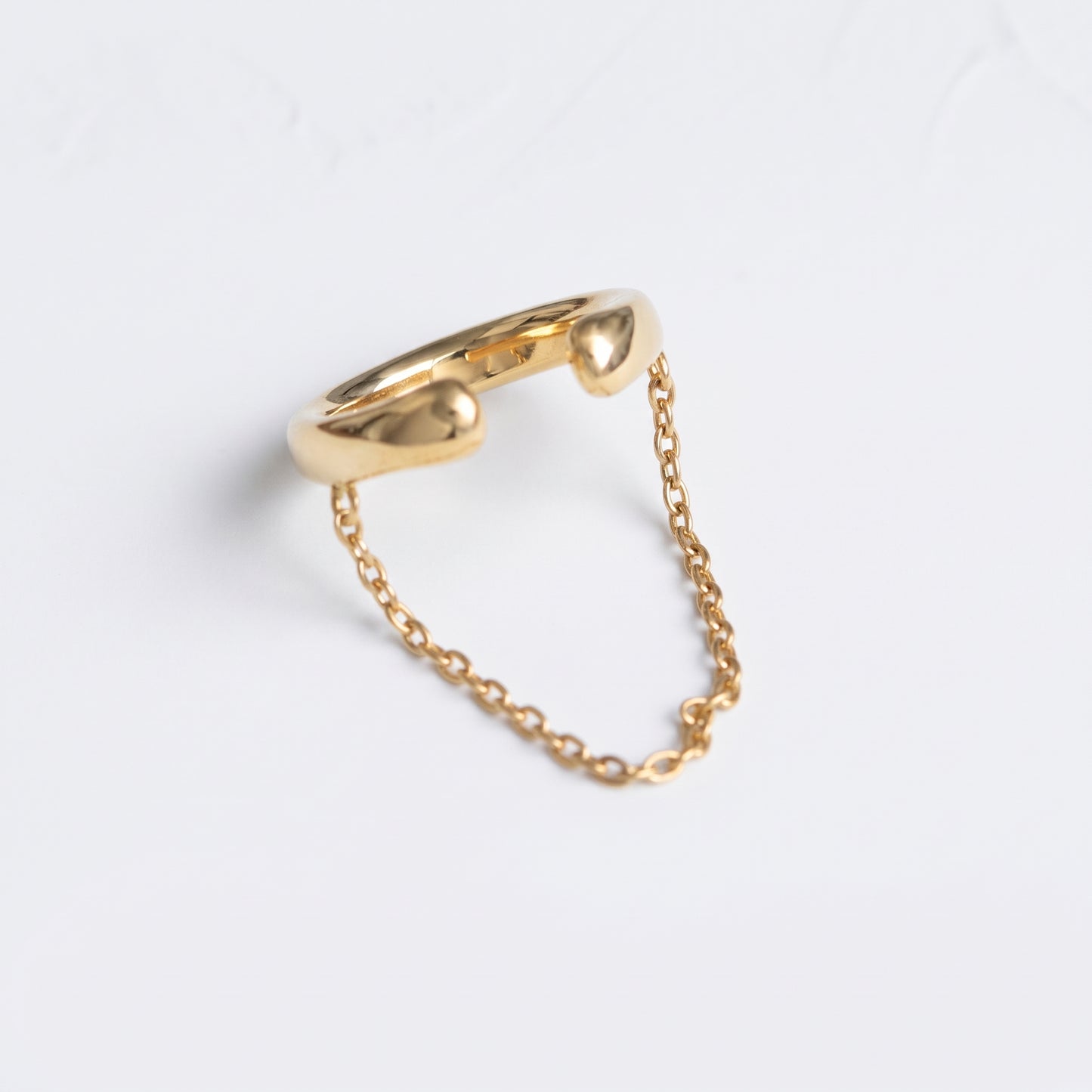 [harbor] Chain ear cuff gold
