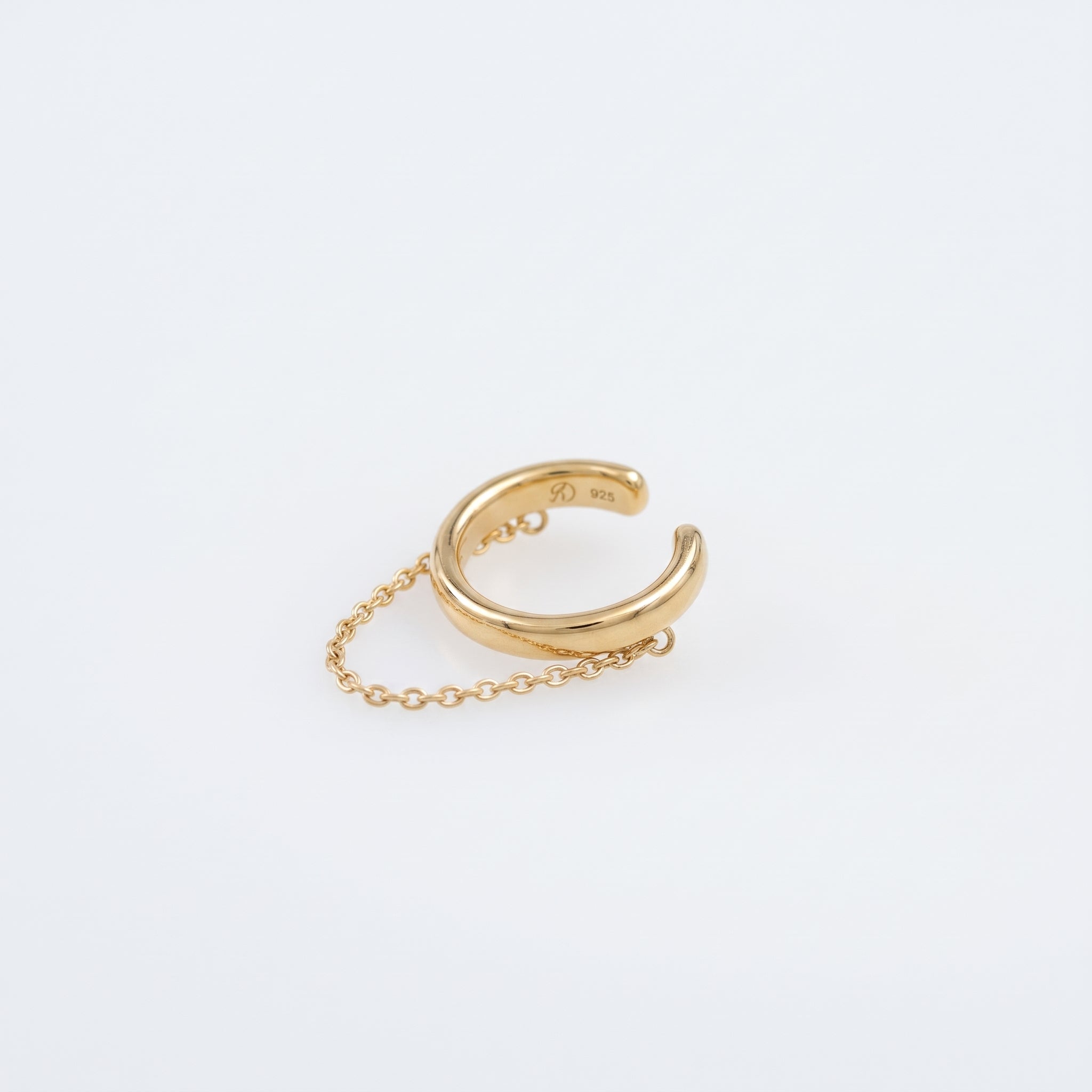 [harbor] Chain ear cuff gold