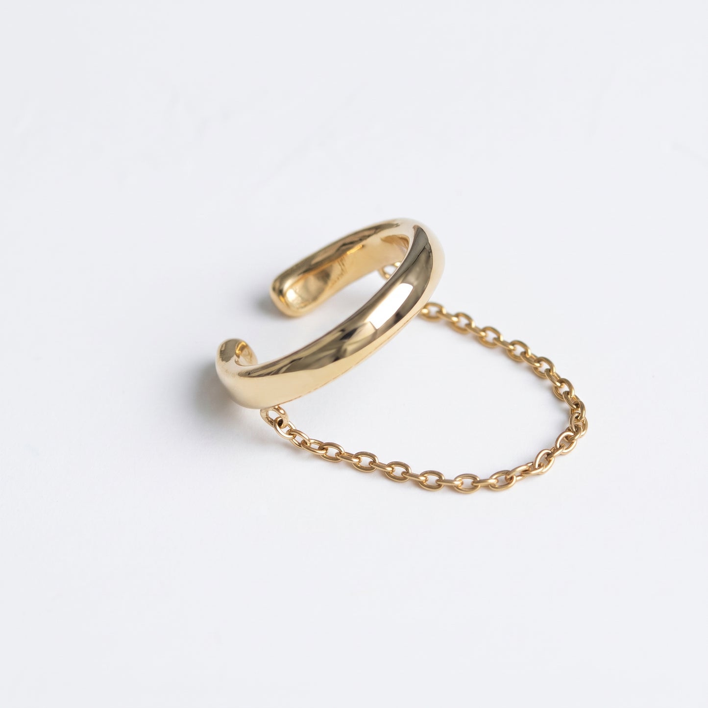 [harbor] Chain ear cuff gold