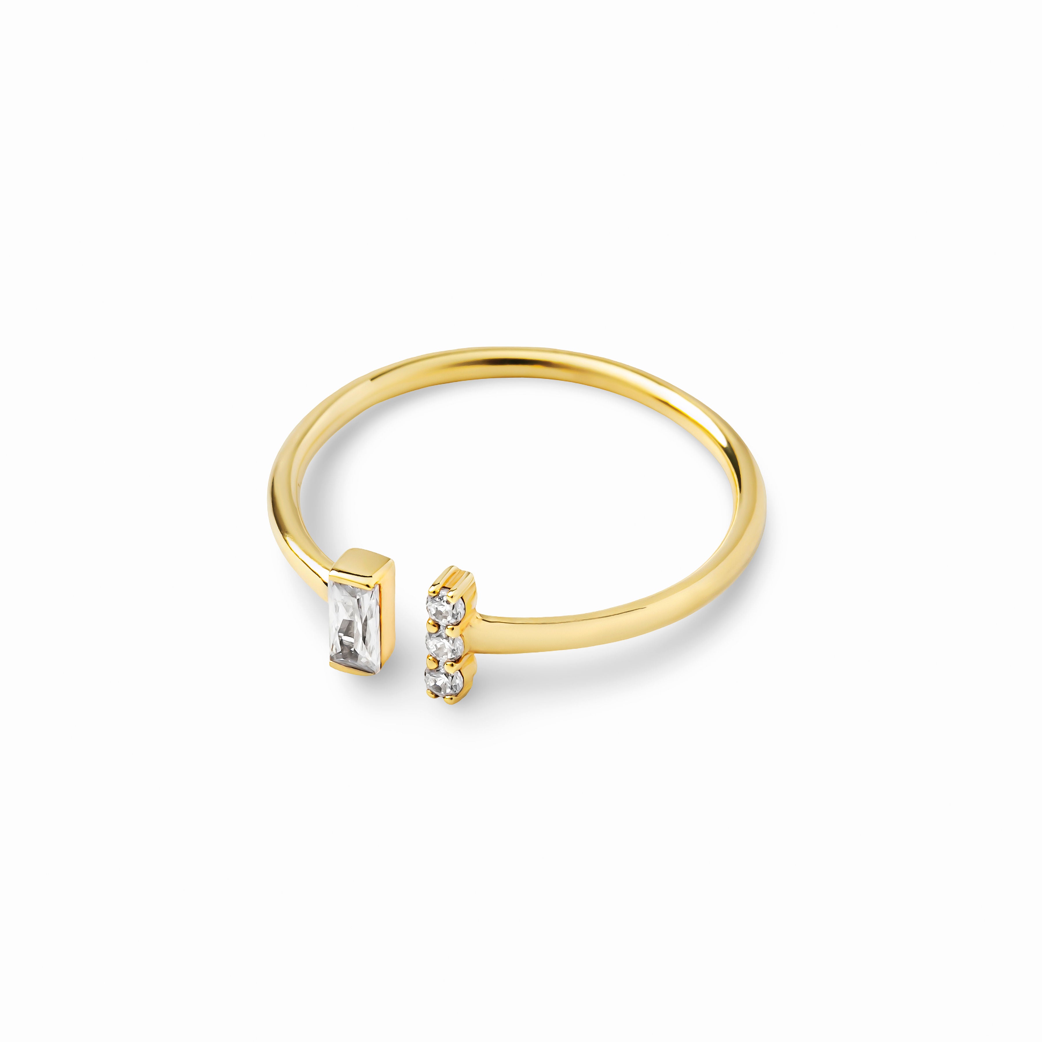 【bonbon】プチエイチリング gold