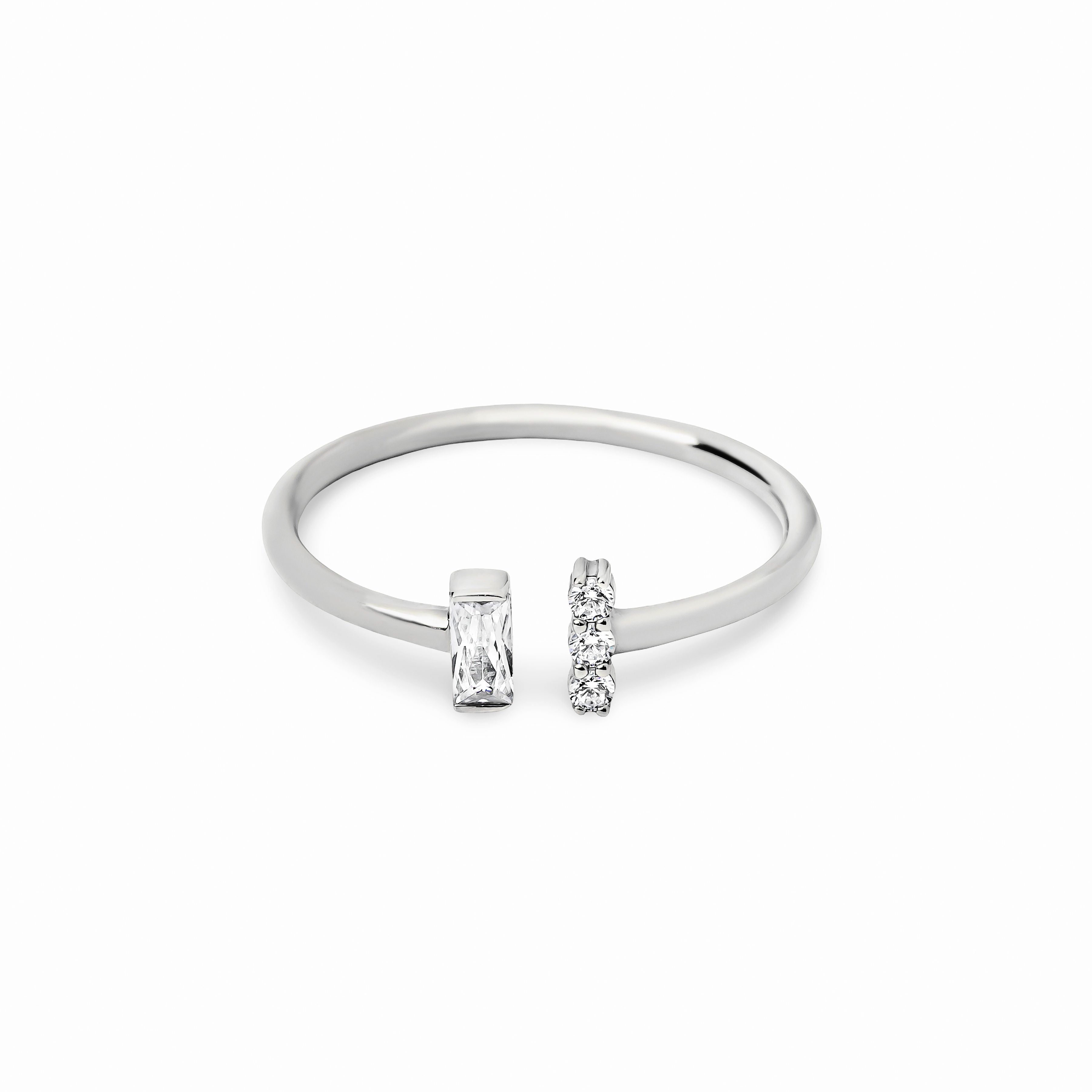【bonbon】プチエイチリング silver