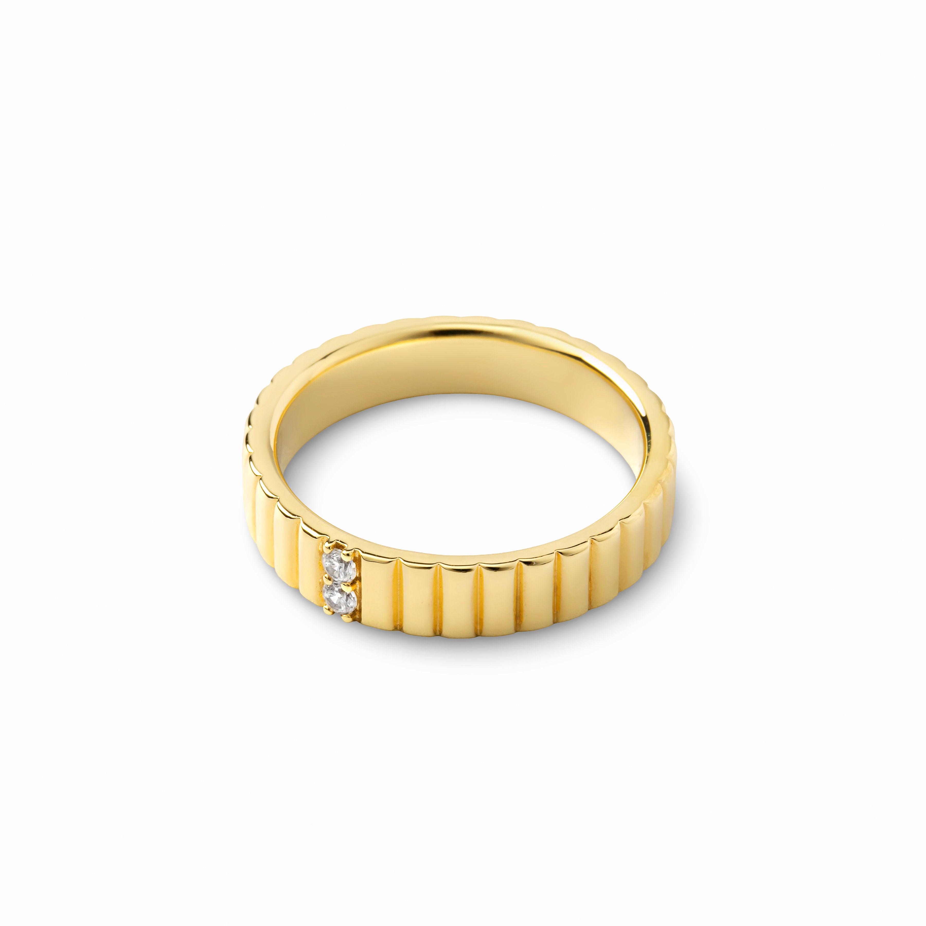 【bonbon】ツードットリング gold