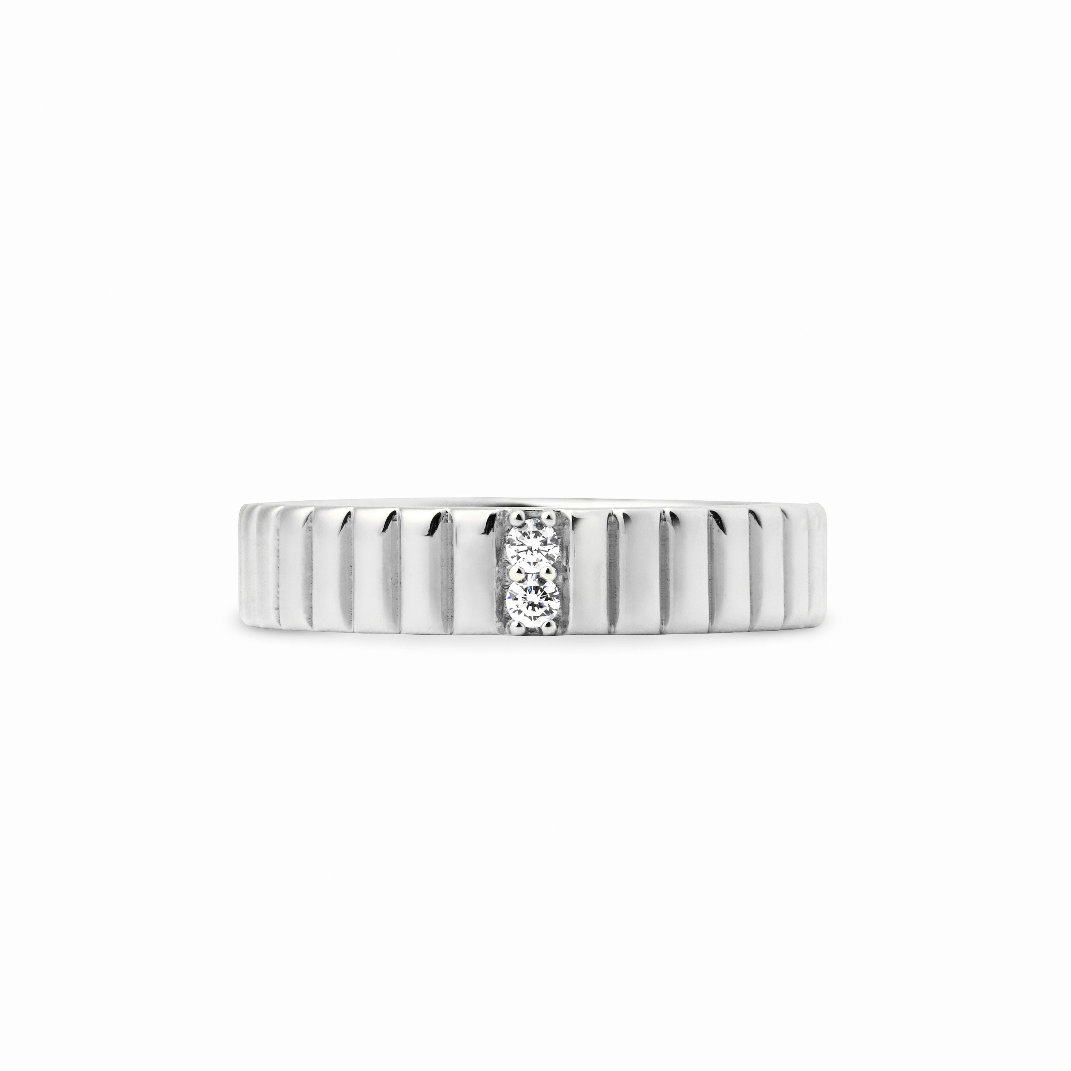 【bonbon】ツードットリング silver