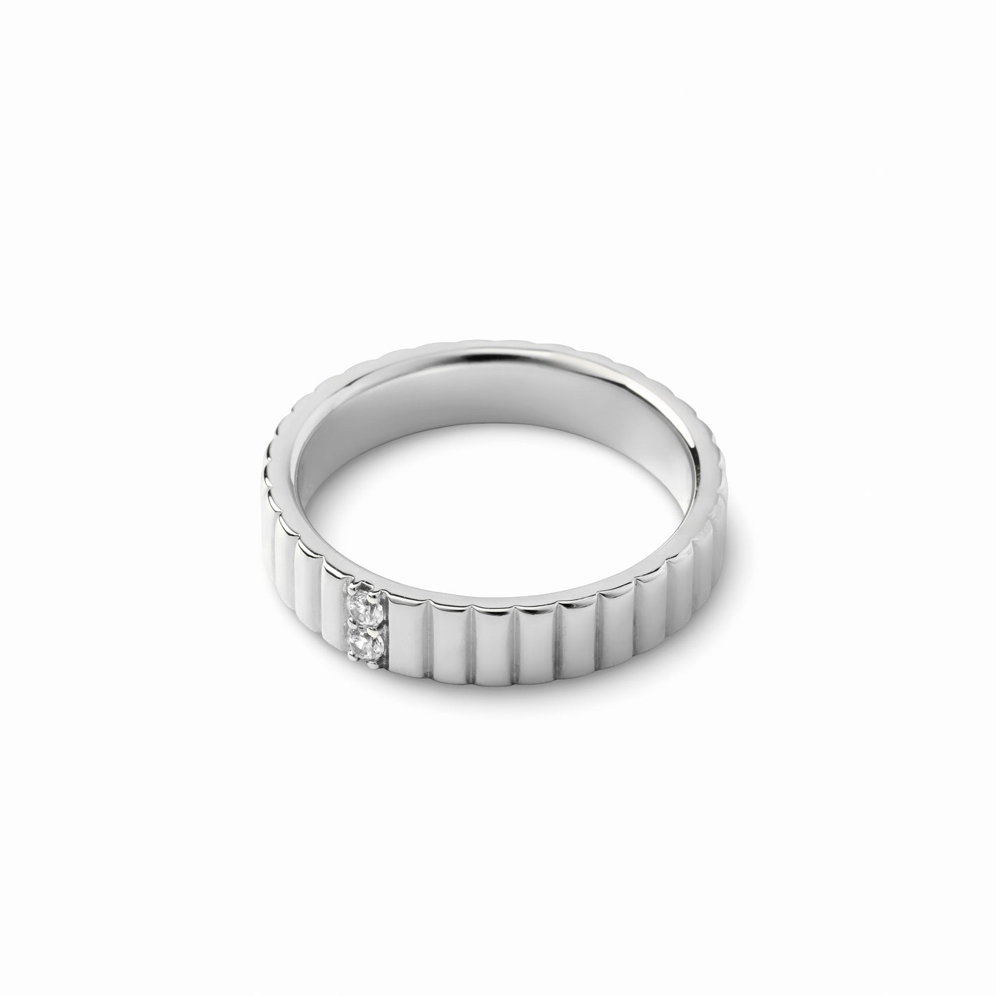 【bonbon】ツードットリング silver