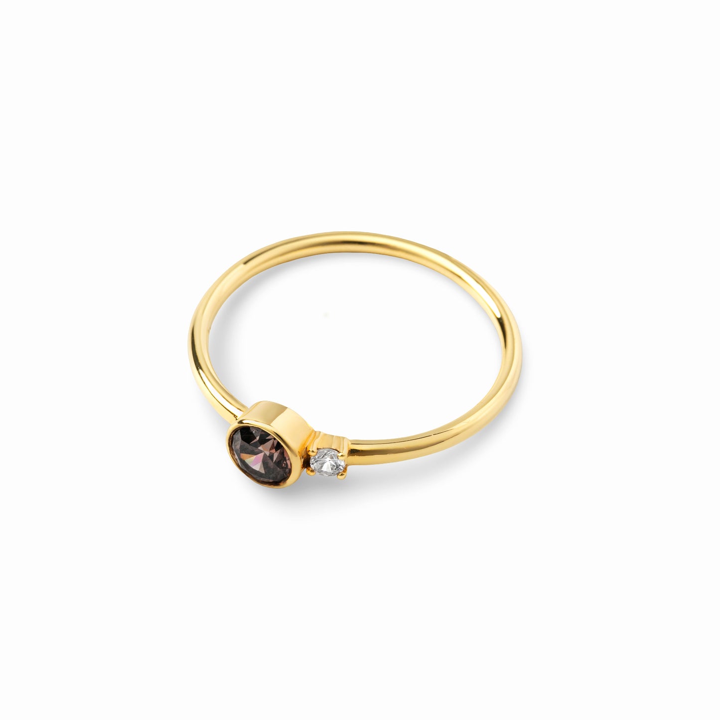 【bonbon】ドットデュオリング gold