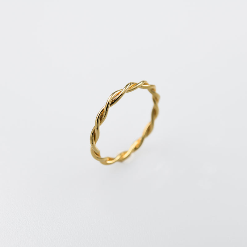 【helix】ツイストリング gold