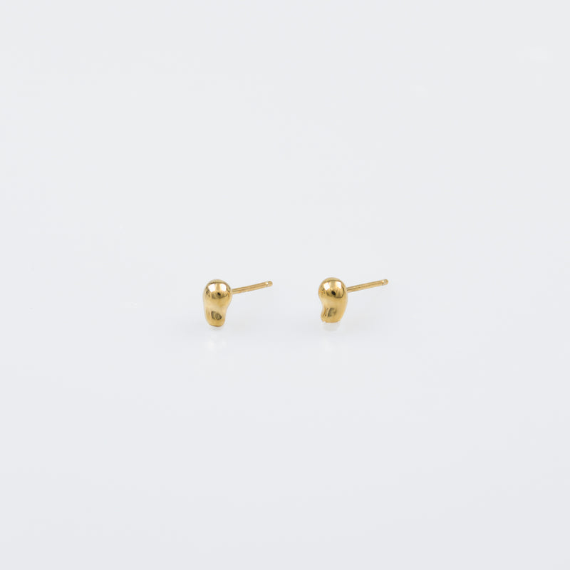 [hello] Drop earrings gold